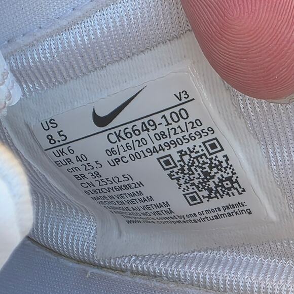 Nike Air Force 1 Low Pixel "White" - Picture 7 of 7